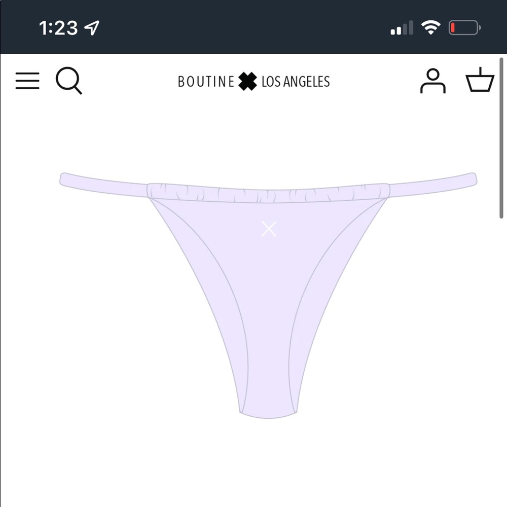 NWT Boutine L.A Adjustable bottoms